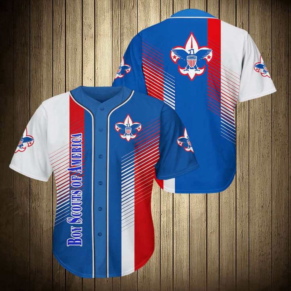 Authentic Boy Scouts of America Baseball Jersey - Limited Edition - Aopprinter