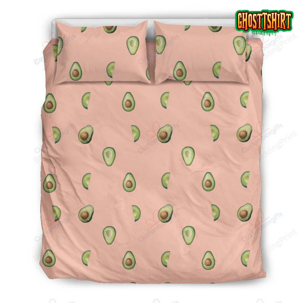 Avocado Duvet Cover Bedding Set