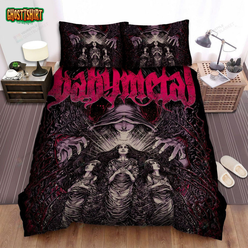 Babymetal Music Poster Bed Sheets Spread Comforter Duvet Cover Bedding Set