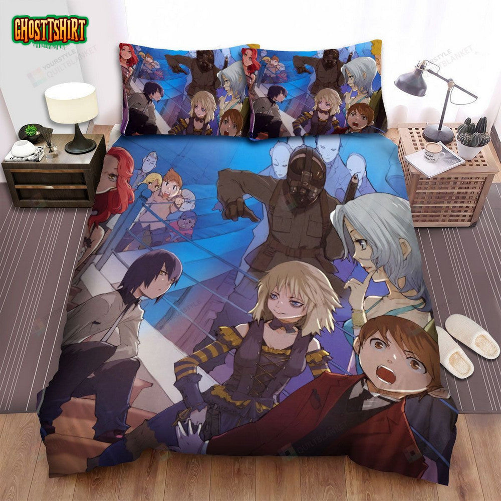 Baccano Characters Staircase Bed Sheets Spread Comforter Duvet Cover Bedding Set