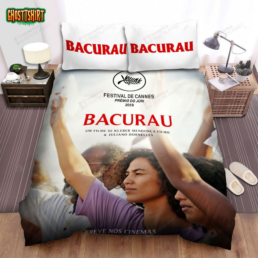 Bacurau Festival De Cannes 2019 Movie Poster Bed Sheets Spread Comforter Duvet Cover Bedding Set
