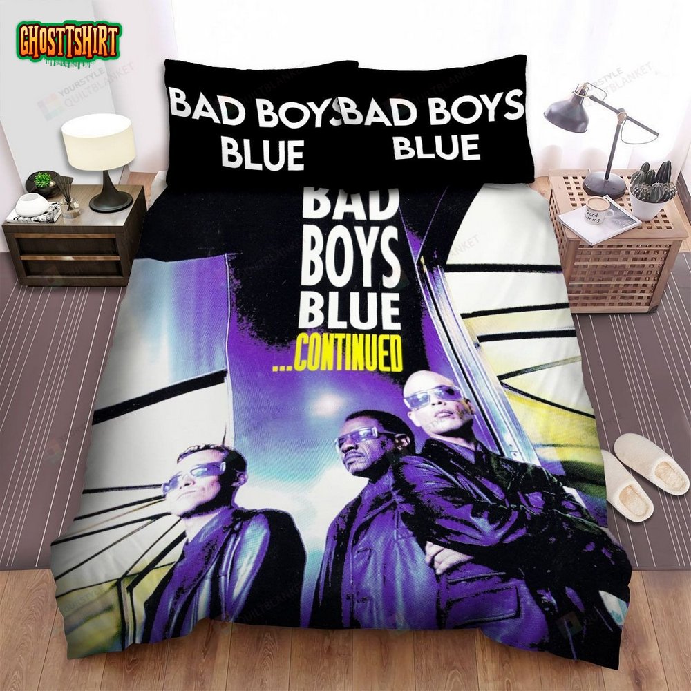 Bad Boys Blue Music ...Continued Album Bed Sheets Spread Comforter Duvet Cover Bedding Set