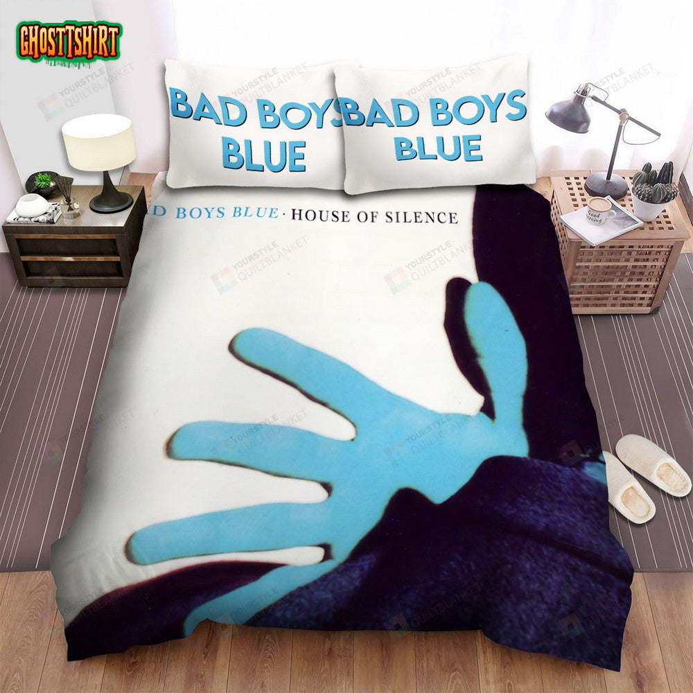 Bad Boys Blue Music House Of Silence Album Bed Sheets Spread Comforter Duvet Cover Bedding Set