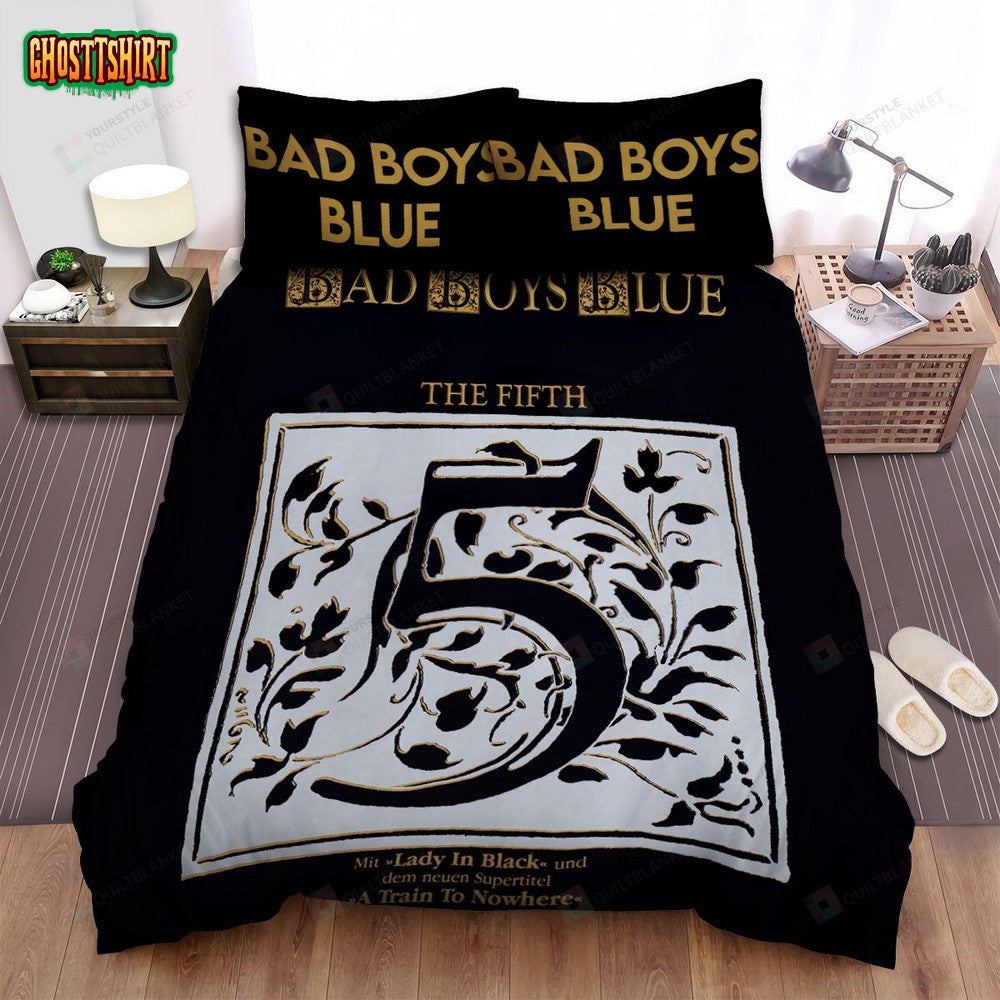 Bad Boys Blue Music The Fifth Album Cover Bed Sheets Spread Comforter Duvet Cover Bedding Set