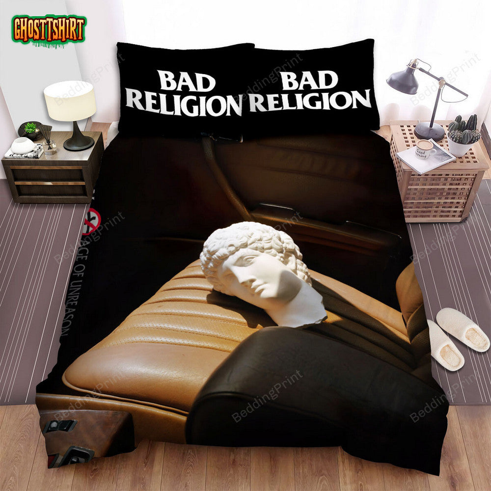 Bad Religion Band Age Of Unreason Album Cover Bed Sheets Duvet Cover Bedding Set