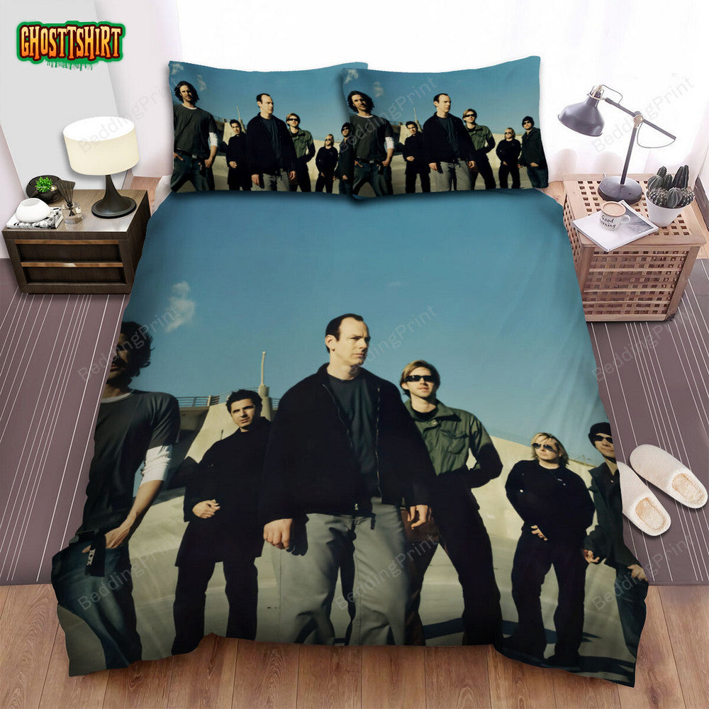 Bad Religion Band Members Pose Bed Sheets Duvet Cover Bedding Set