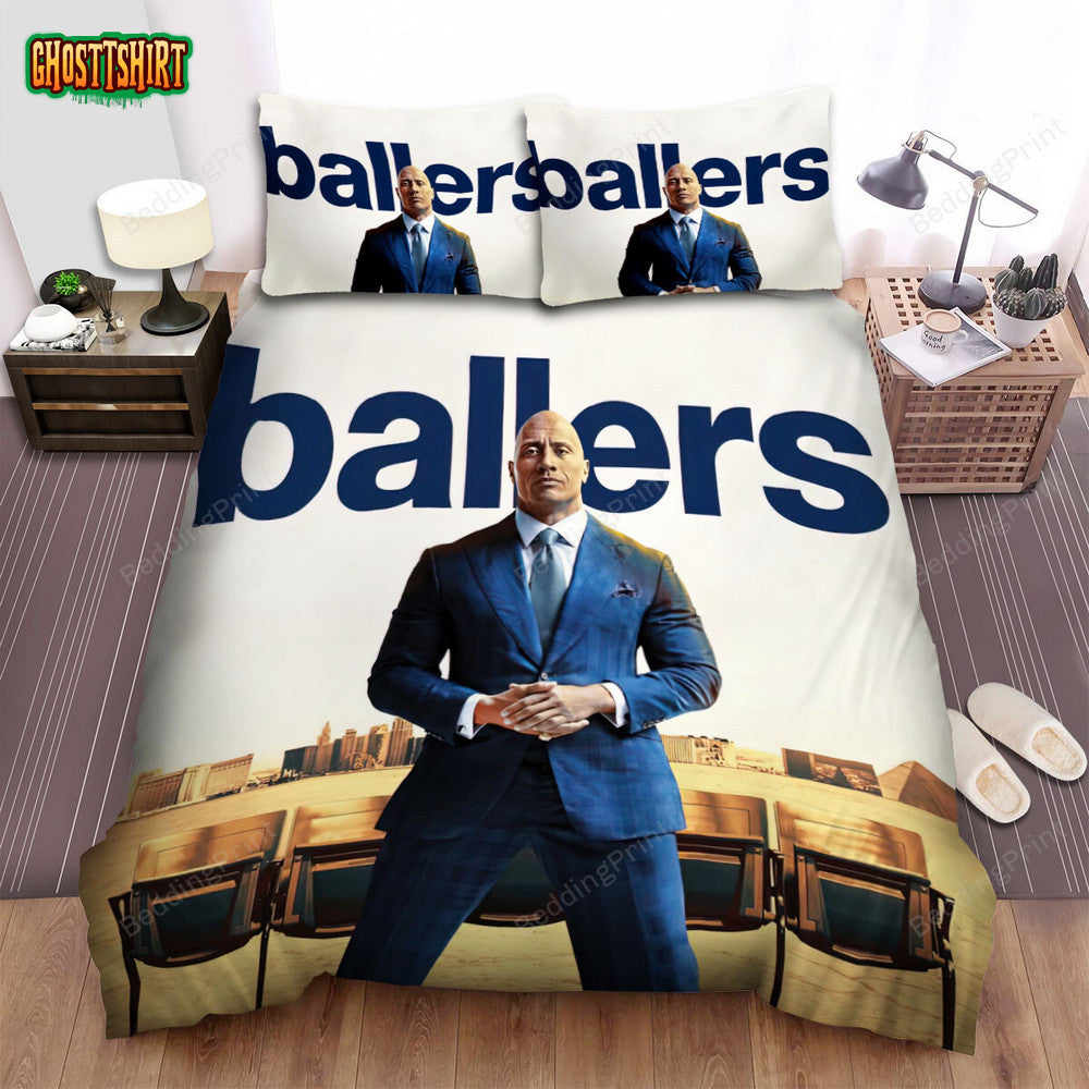 Ballers Spencer Strasmore Poster Bed Sheets Duvet Cover Bedding Set