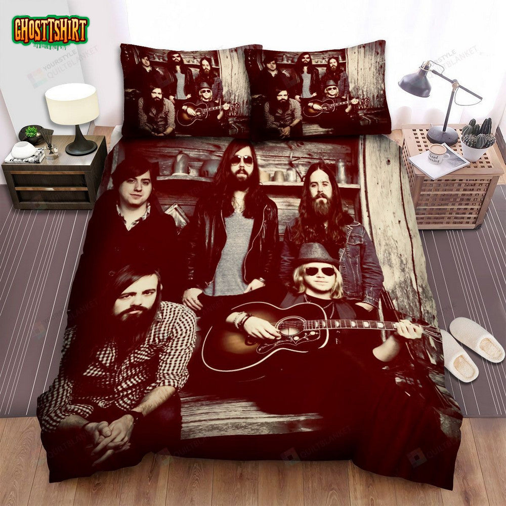 Band Of Horses Band So Deep Bed Sheets Spread Comforter Duvet Cover Bedding Set