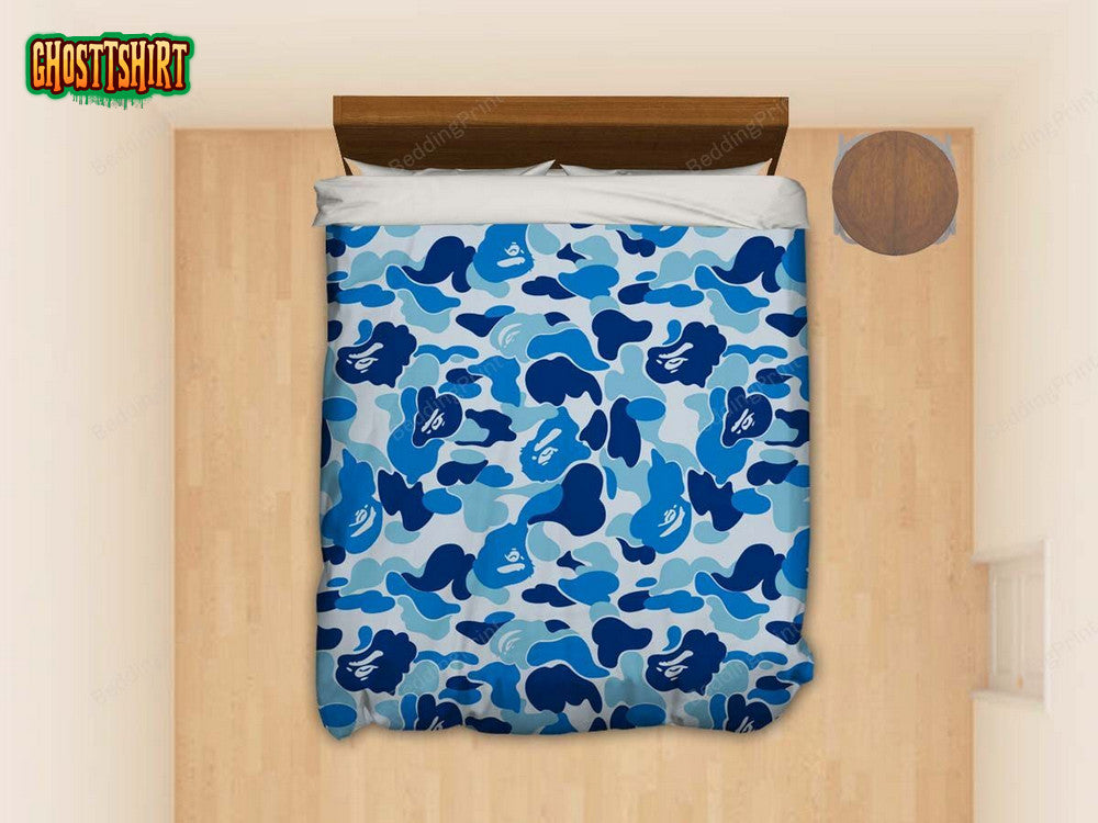 Bape Bathing Ape Camo Camouflage #3975 Custom Bedding Set