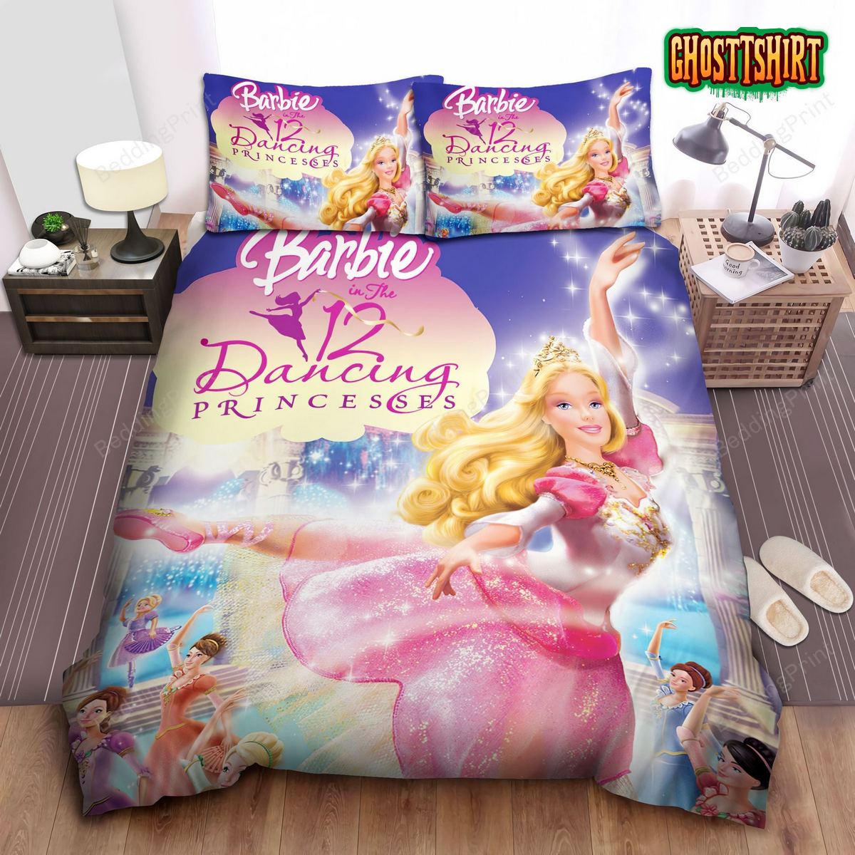 Barbie Dancing Bed Sheets Spread Duvet Cover Bedding Set