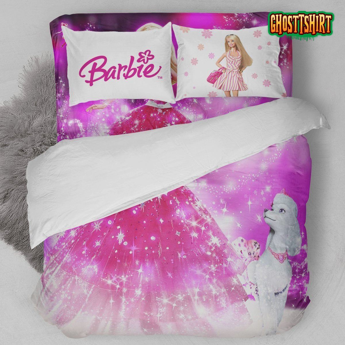 Barbie Doll Duvet Cover Bedding Set