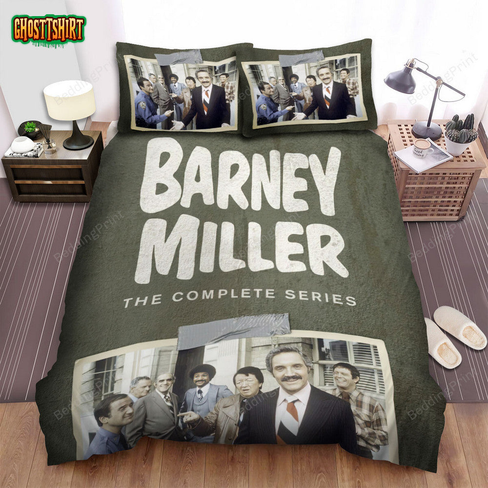 Barney Miller Movie Poster 2 Bed Sheets Duvet Cover Bedding Set