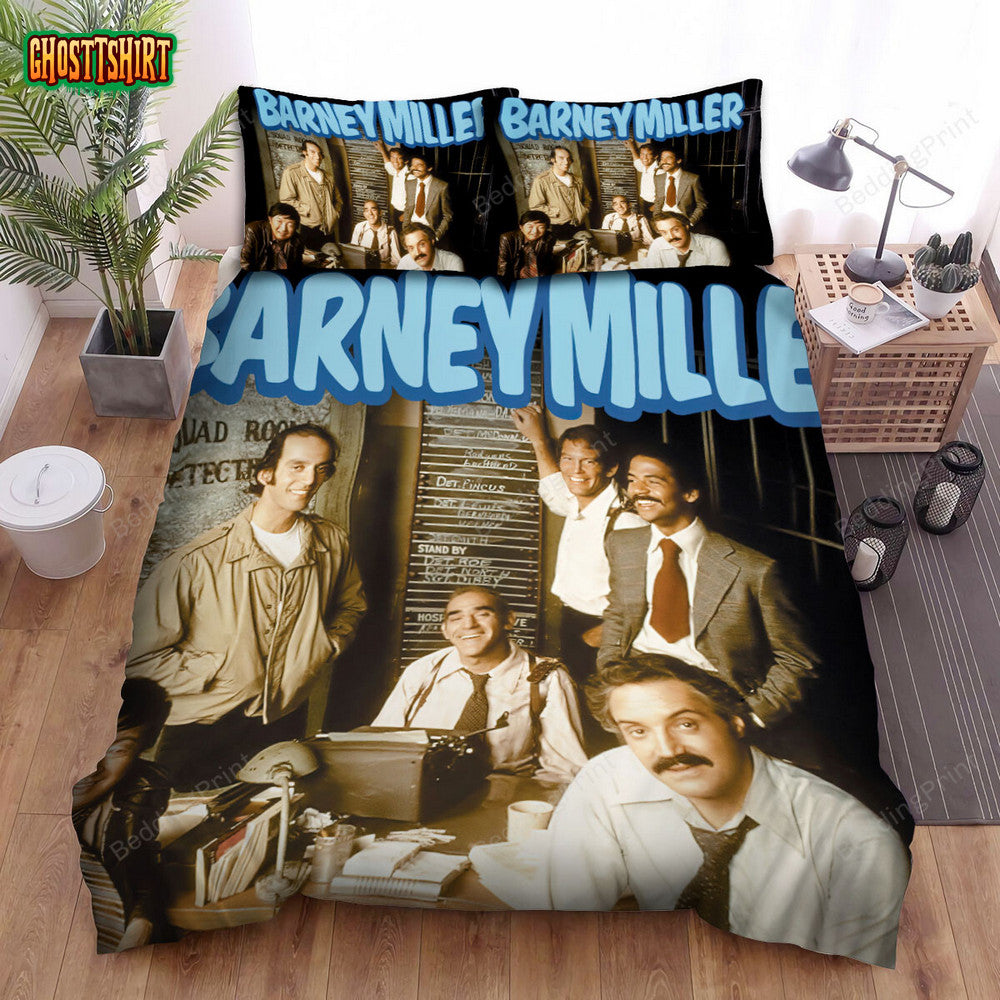 Barney Miller Movie Poster 3 Bed Sheets Duvet Cover Bedding Set