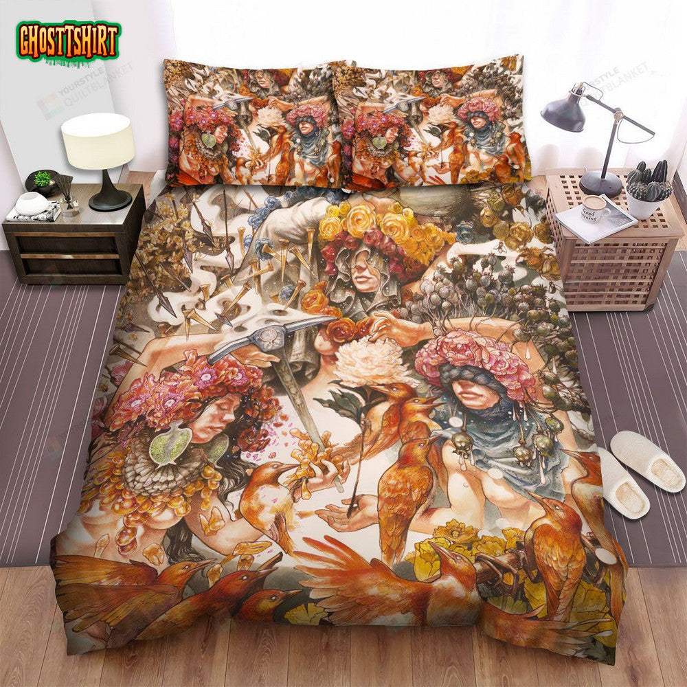 Baroness Music Drawing Album Bed Sheets Spread Comforter Duvet Cover Bedding Set