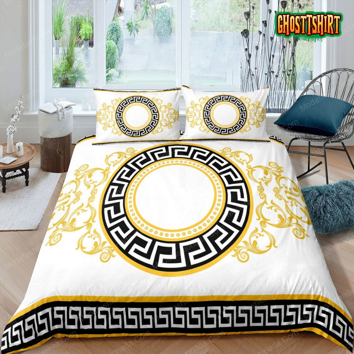 Baroque Gold Luxury VersaceBrands 5 Bedding Set
