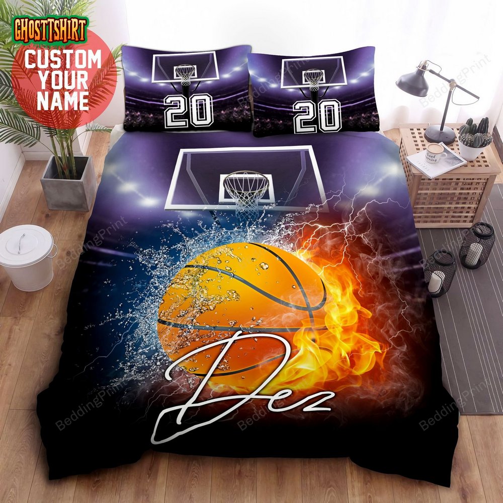 Basketball Duvet Cover Bedding Set