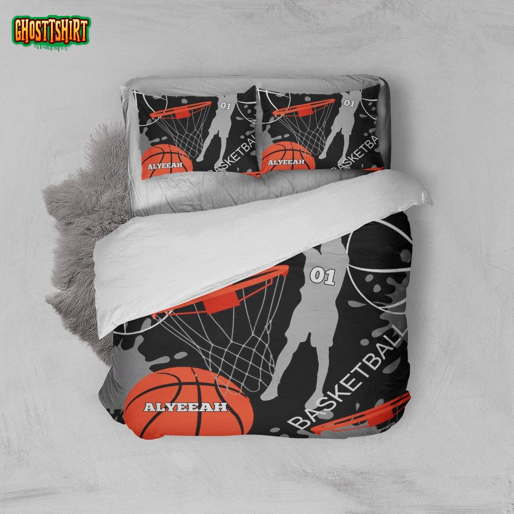 Basketball Pattern Duvet Cover Bedding Set