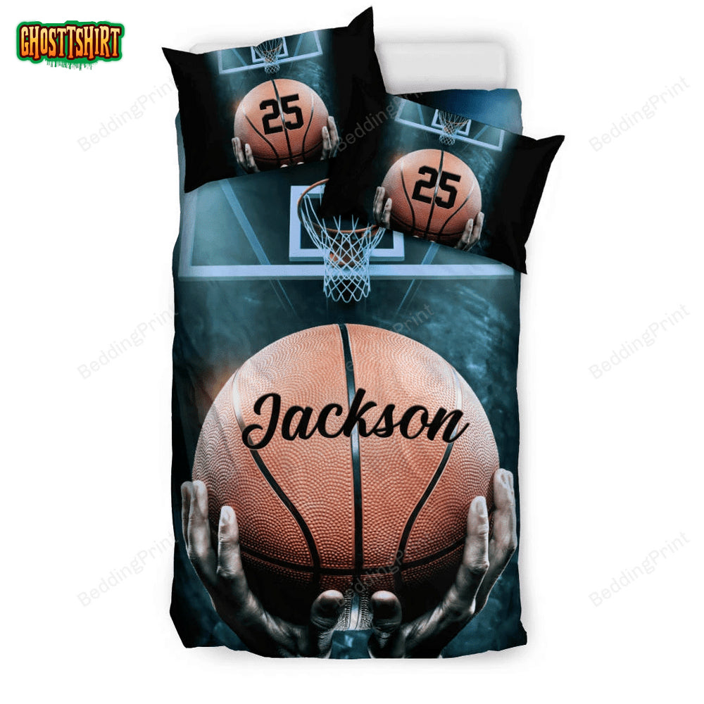 Basketball Personalized Custom Duvet Cover Bedding Set