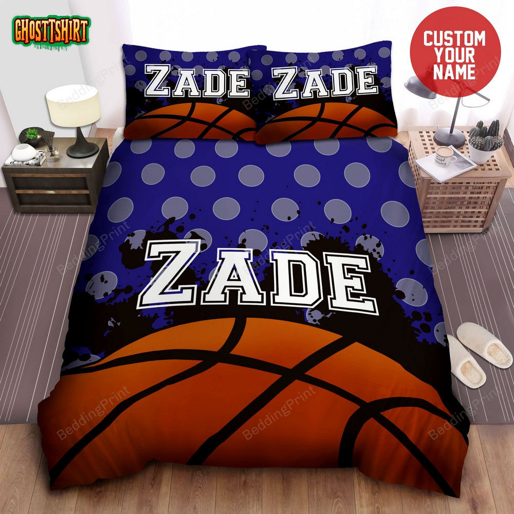 Basketball Personalized Custom Duvet Cover Bedding Set Ver 1