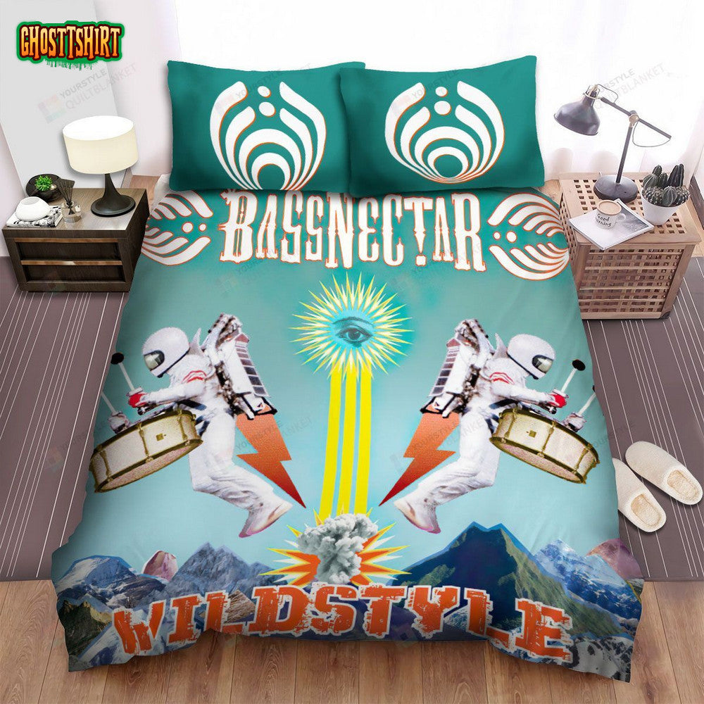 Bassnectar Wildstyle Album Art Cover Bed Sheets Spread Duvet Cover Bedding Set