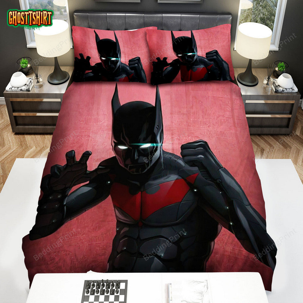 Batman Beyond Animated Series Art 32 Bed Sheets Duvet Cover Bedding Set