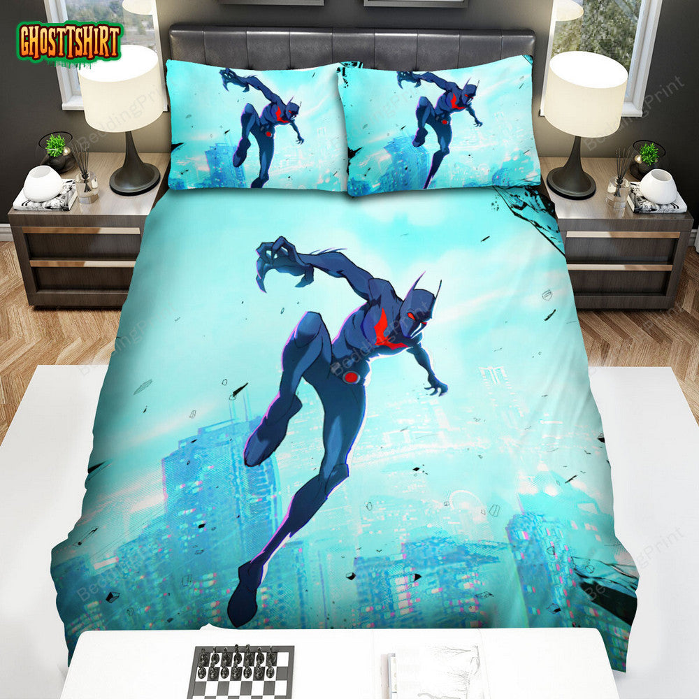 Batman Beyond Animated Series Art 38 Bed Sheets Duvet Cover Bedding Set