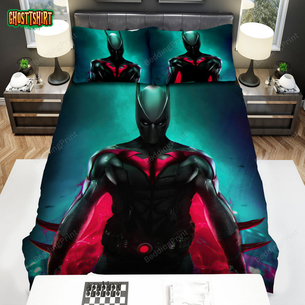 Batman Beyond Animated Series Art 45 Bed Sheets Duvet Cover Bedding Set