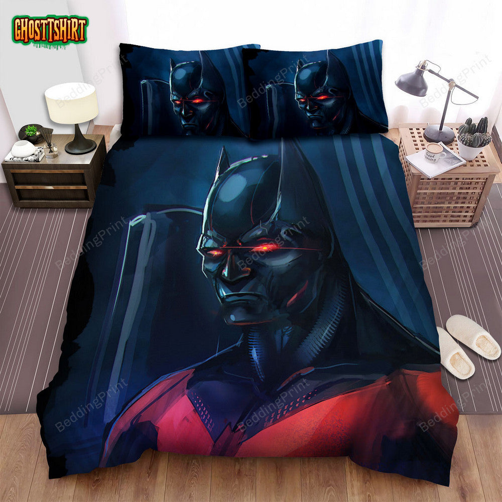 Batman Beyond Animated Series Art 46 Bed Sheets Duvet Cover Bedding Set