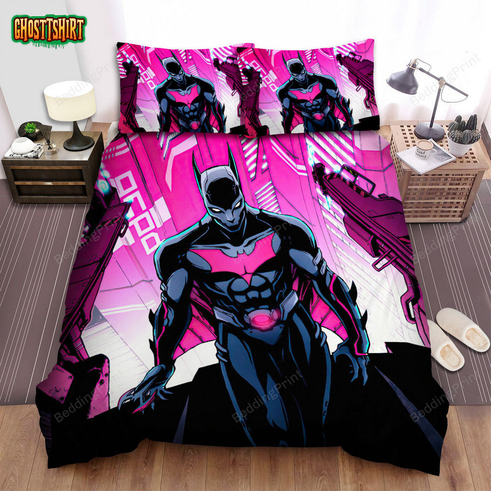 Batman Beyond Animated Series Art 50 Bed Sheets Duvet Cover Bedding Set