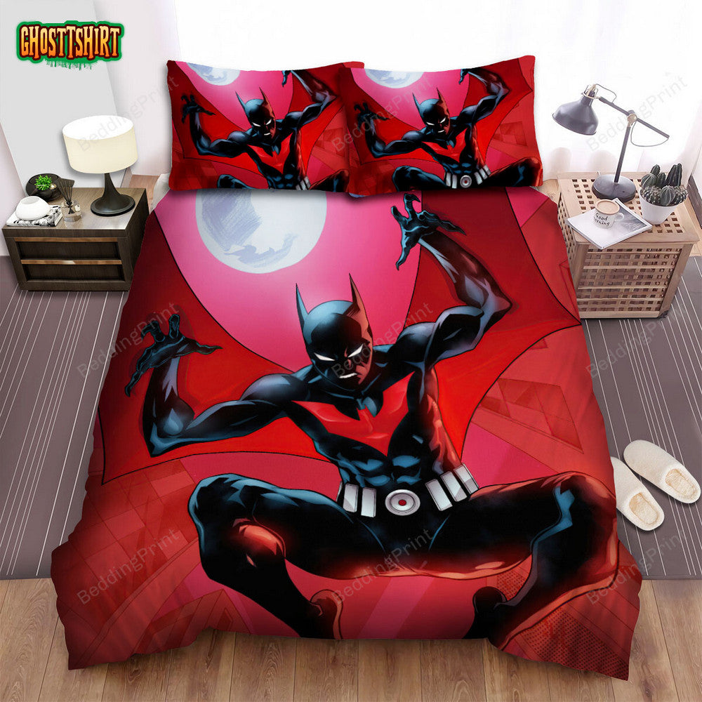 Batman Beyond Animated Series Art 54 Bed Sheets Duvet Cover Bedding Set
