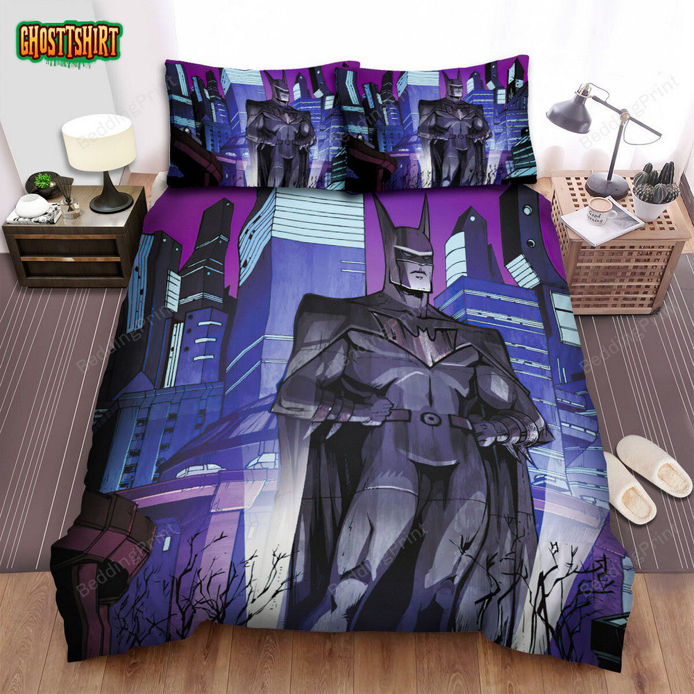Batman Beyond Animated Series Art 6 Bed Sheets Duvet Cover Bedding Set