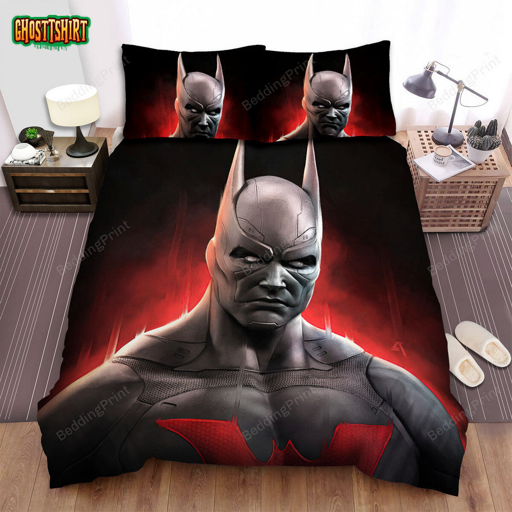 Batman Beyond Animated Series Art 64 Bed Sheets Duvet Cover Bedding Set