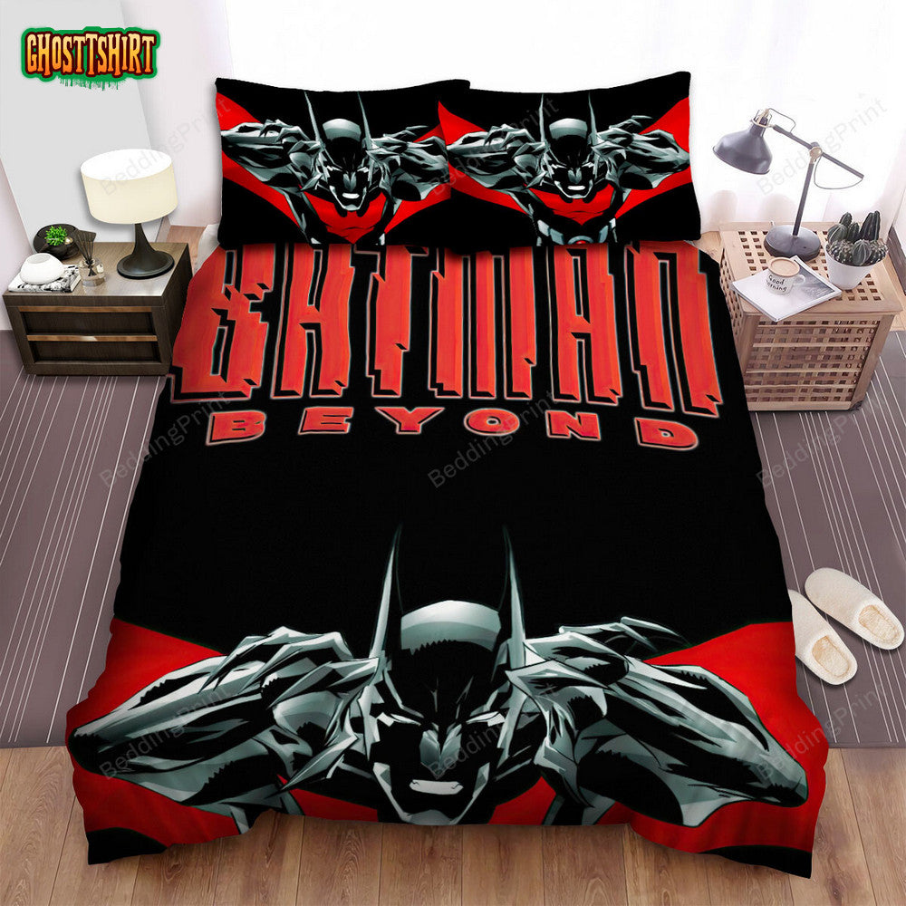 Batman Beyond Series Poster 2 Bed Sheets Duvet Cover Bedding Set