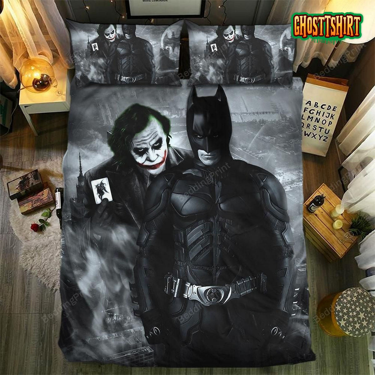Batman Night Rises Bedding Set