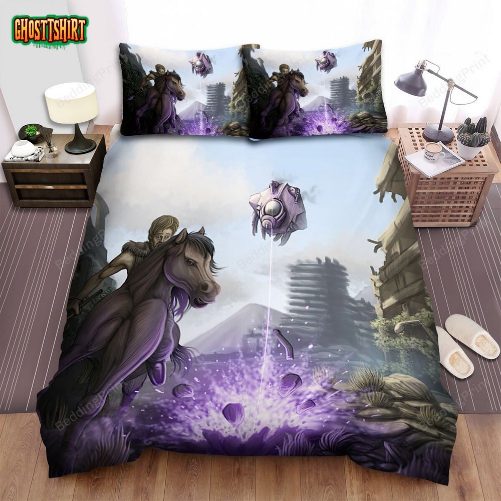 Battlefield Earth (2000) Movie Fiction Character Bed Sheets Duvet Cover Bedding Set