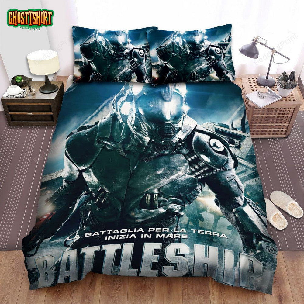 Battleship Movie Poster 6 Bed Sheets Duvet Cover Bedding Set