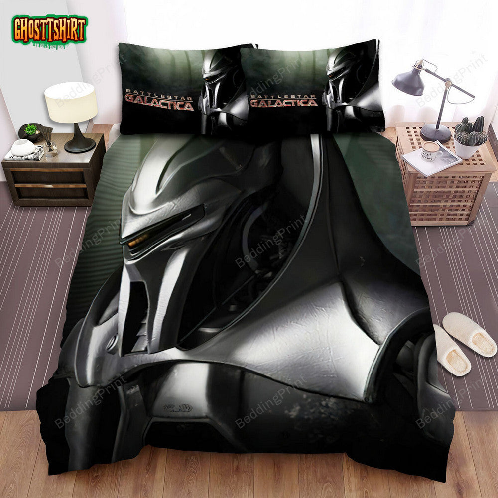 Battlestar Galactica (2004–2009) Wallpaper Movie Poster Bed Sheets Duvet Cover Bedding Set