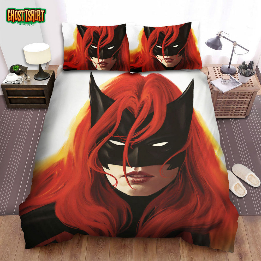 Batwoman Movie Art 2 Bed Sheets Spread Comforter Duvet Cover Bedding Set
