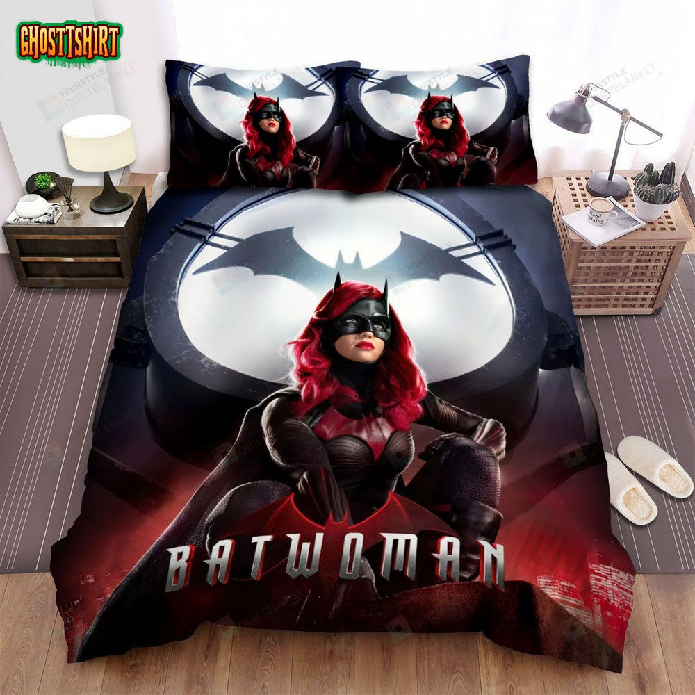 Batwoman Movie Poster 2 Bed Sheets Spread Comforter Duvet Cover Bedding Set