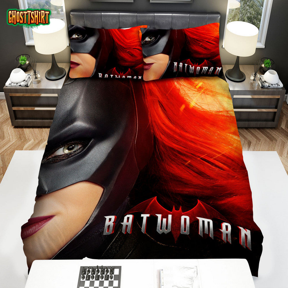 Batwoman Movie Poster 3 Bed Sheets Spread Comforter Duvet Cover Bedding Set