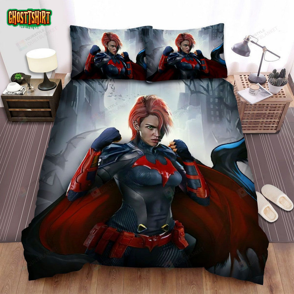 Batwoman Ruby Rose Poster Bed Sheets Spread Comforter Duvet Cover Bedding Set