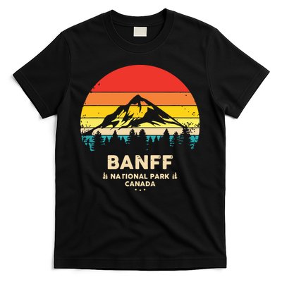 Banff Canadian National Park Retro Souvenir T-Shirt