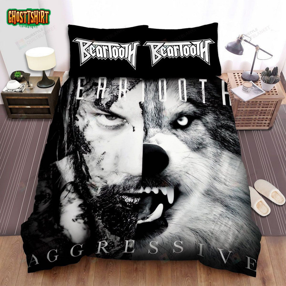 Beartooth Band Album Aggressive Bed Sheets Spread Comforter Duvet Cover Bedding Set