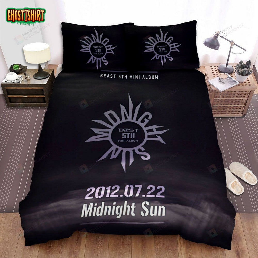 Beast Band Album Midnight Sun Bed Sheets Spread Comforter Duvet Cover Bedding Set
