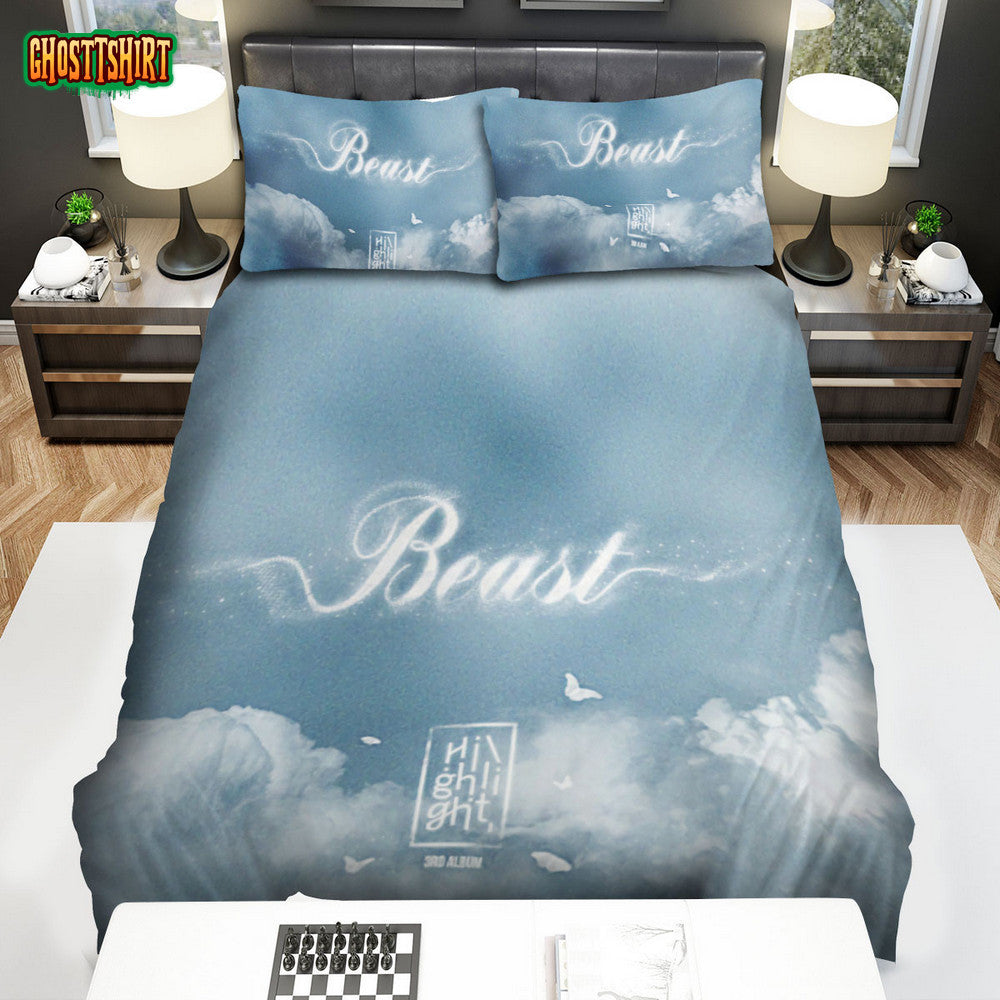 Beast Band Sky Background Bed Sheets Spread Comforter Duvet Cover Bedding Set
