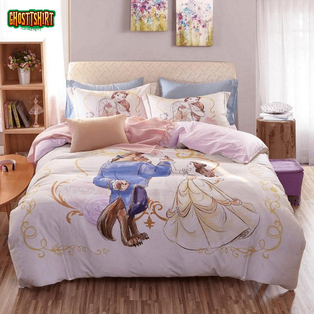 Beauty And The Beast Luxury Bedding Set