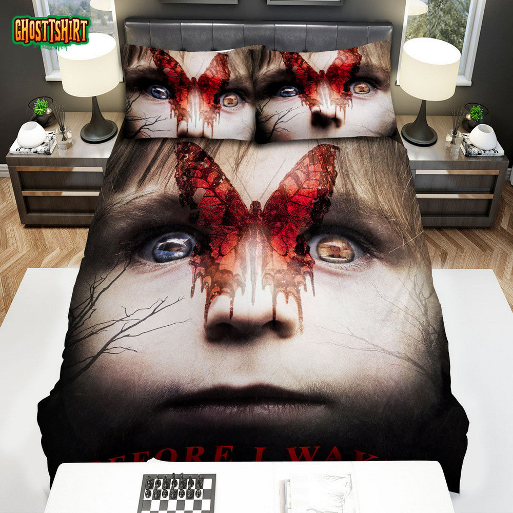 Before I Wake Movie Creepy Photo Bed Sheets Spread Comforter Duvet Cover Bedding Set