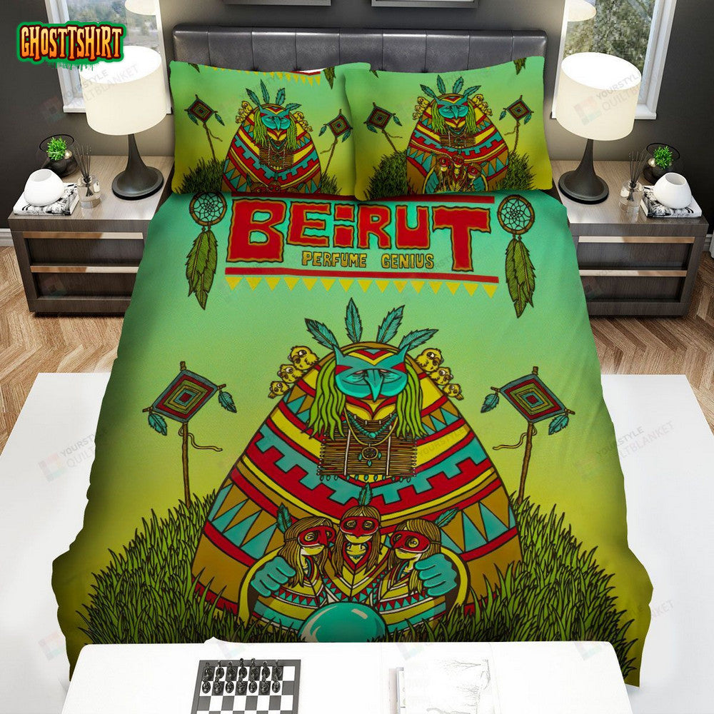 Beirut Band Perfume Genius Bed Sheets Spread Comforter Duvet Cover Bedding Set