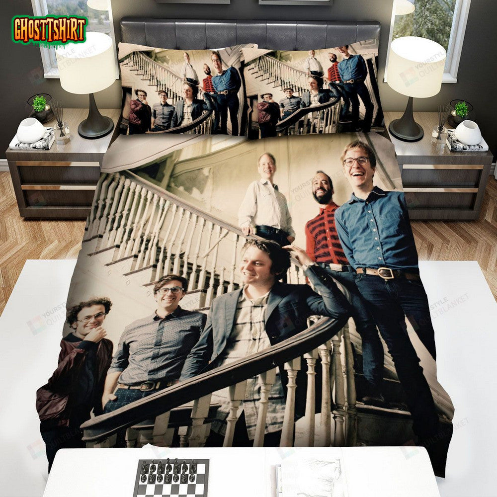 Beirut Band Photo Bed Sheets Spread Comforter Duvet Cover Bedding Set