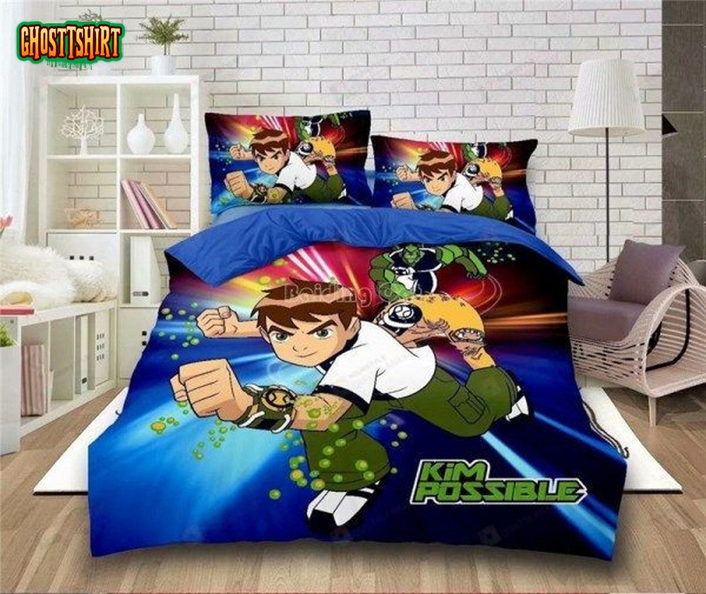 Ben-10-Tennyson-Bedding-Set-1 (Duvet Cover & Pillow Cases)